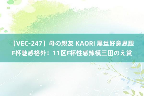 【VEC-247】母の親友 KAORI 黑丝好意思腿F杯魅惑格外！11区F杯性感辣模三田のえ赏