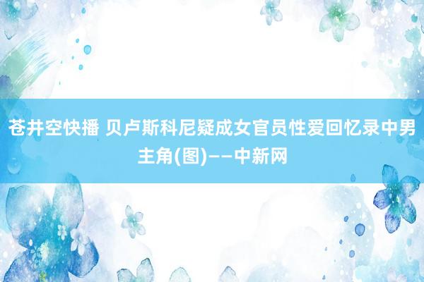 苍井空快播 贝卢斯科尼疑成女官员性爱回忆录中男主角(图)——中新网