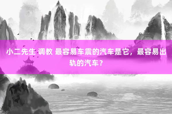 小二先生 调教 最容易车震的汽车是它，最容易出轨的汽车？